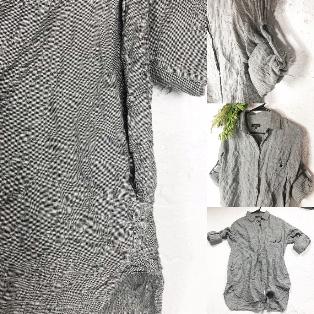 Rag & Bone Button Down Shirt - image 8